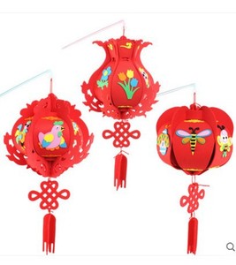 幼儿园灯笼手工吊饰所有产品图片