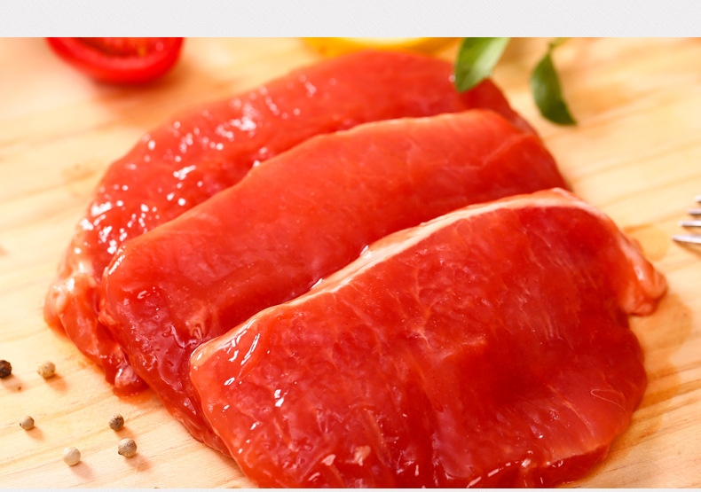 卫生冷鲜肉 新鲜冷冻生态猪肉 美味可口奥尔良猪扒 猪排 厂家批发