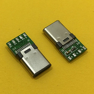 usb公母头连接器 3.1 type-c公头铆合款c-2.0(b款)