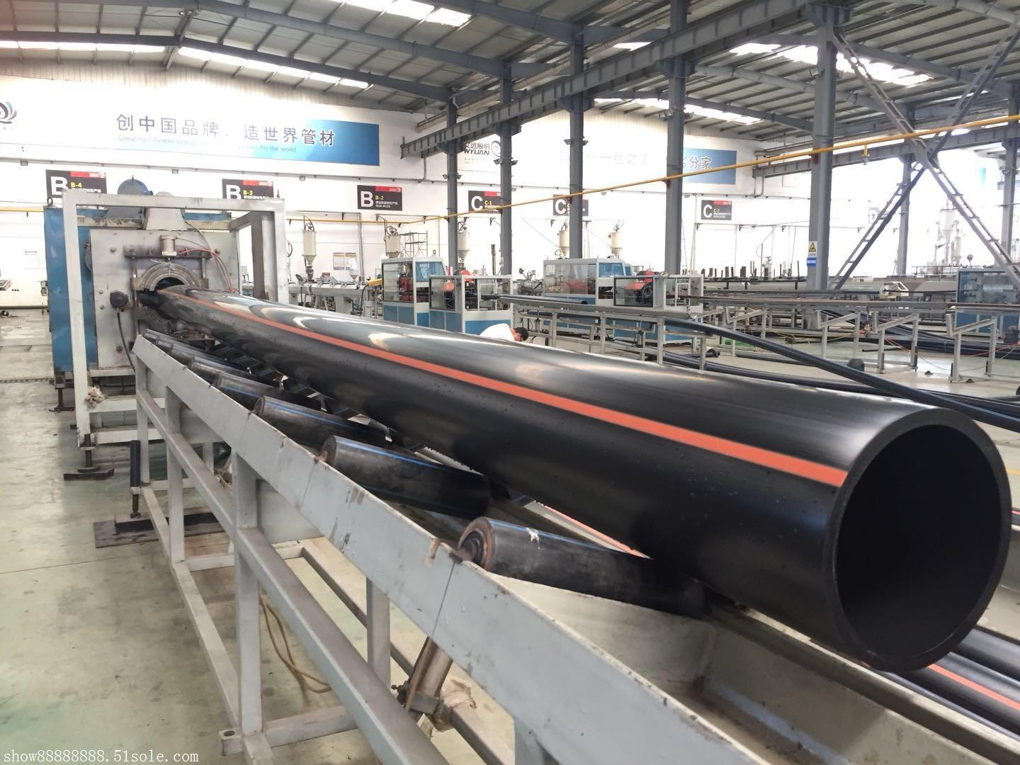 黑色pe燃气管材pe100级燃气管道厂家塑料燃气管道厂家