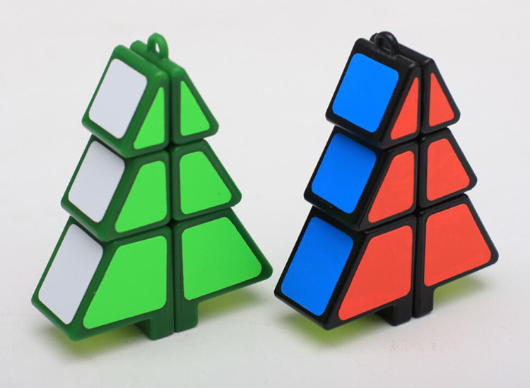 【zcube圣诞树魔方】123挂件魔方益智趣味儿童学生成人礼物玩具