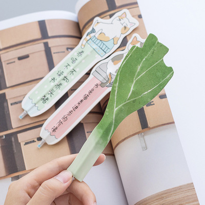 创意可爱卡通书签笔韩国可爱卡通书签造型笔学生中性笔黑色文具