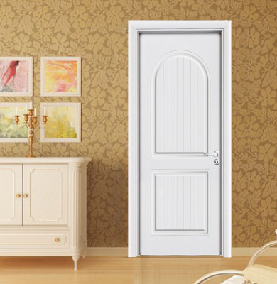 精品展示 简约白色欧式木门 双开欧式木门 品种多样