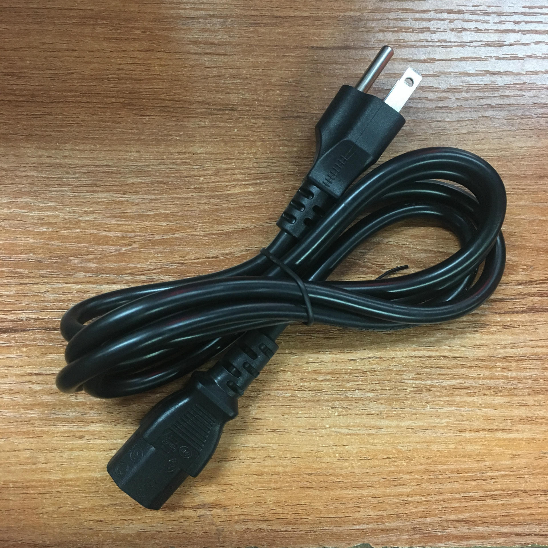 5米美标电源线美规三插线美国 品字尾ac电源线 ul铜