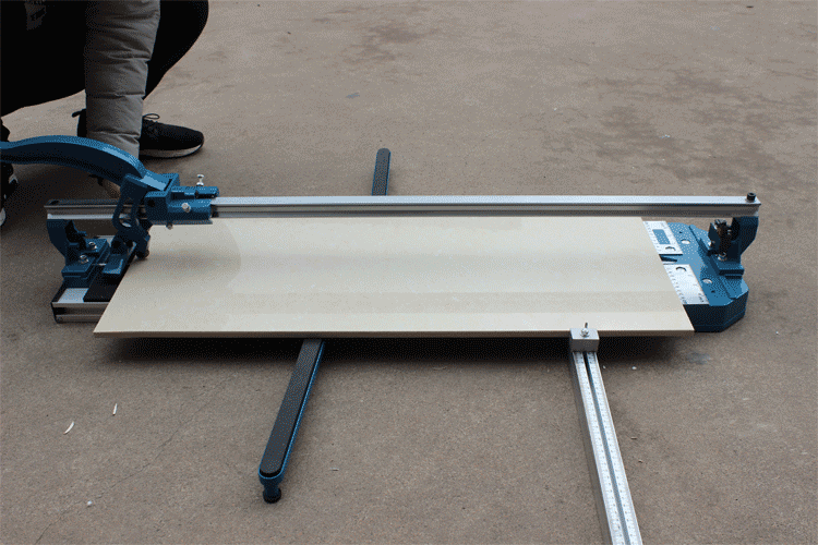 铁胆金钢 工业级手动瓷砖切割机红外线800/1000地砖手推瓷砖推刀