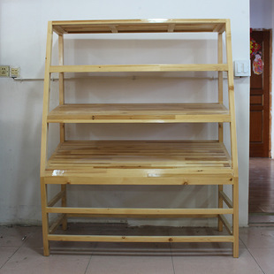 实木 货架展示架