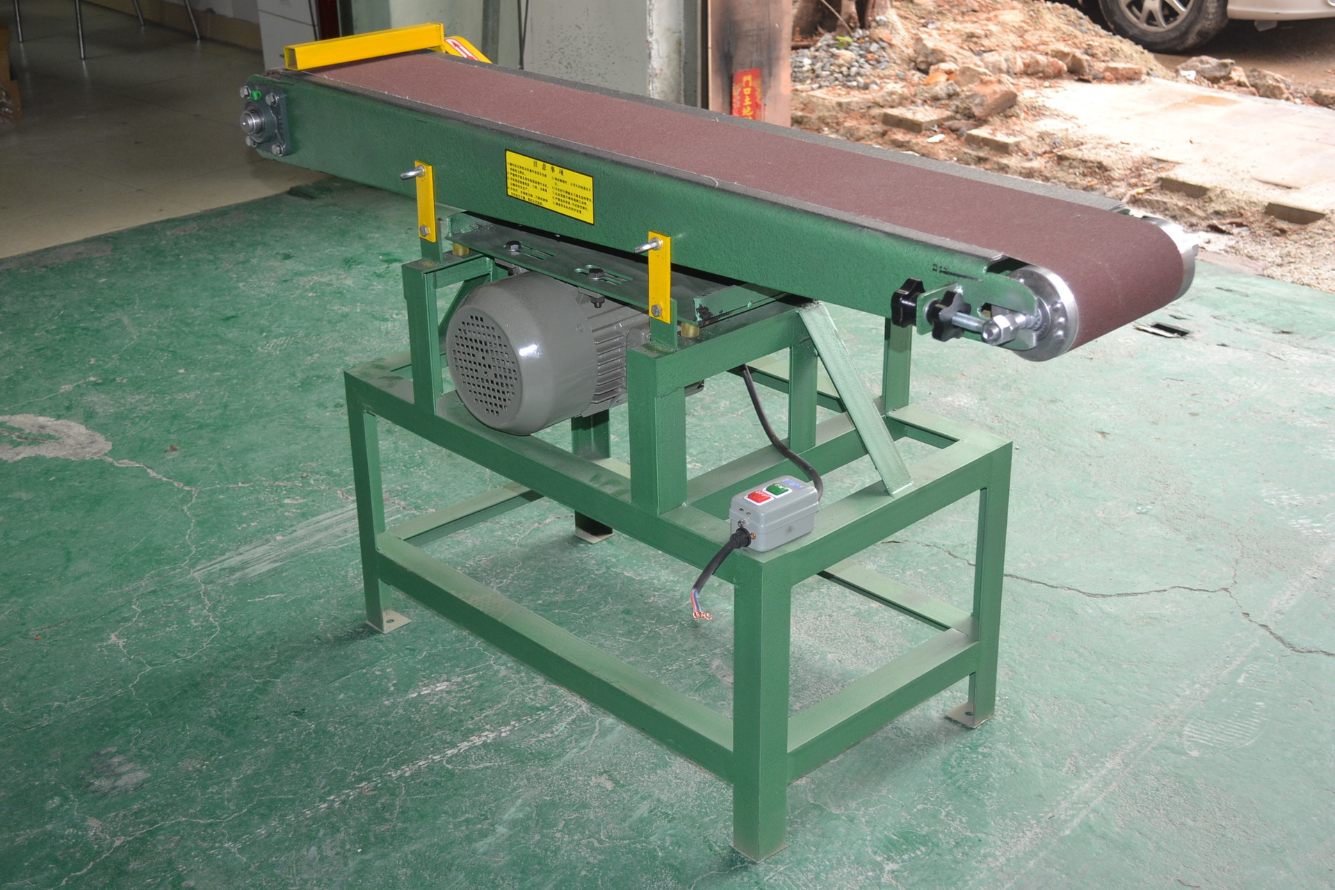 2900*180 平面砂带机 台式拉丝机 2.2/3kw 金属抛光机 电动磨角