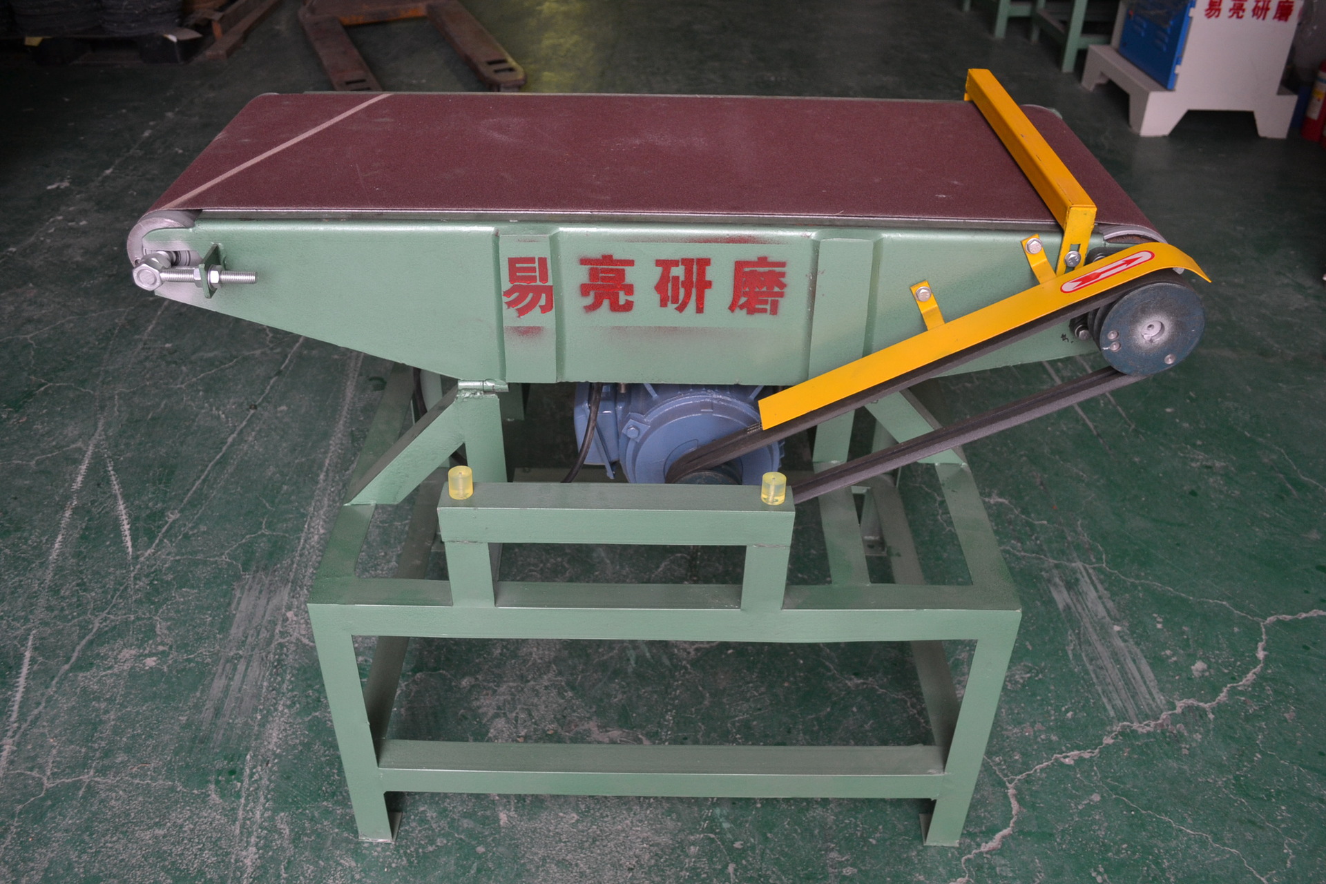 铝板平面砂带机 金属抛光机 磨砂机 木材打磨机抛光