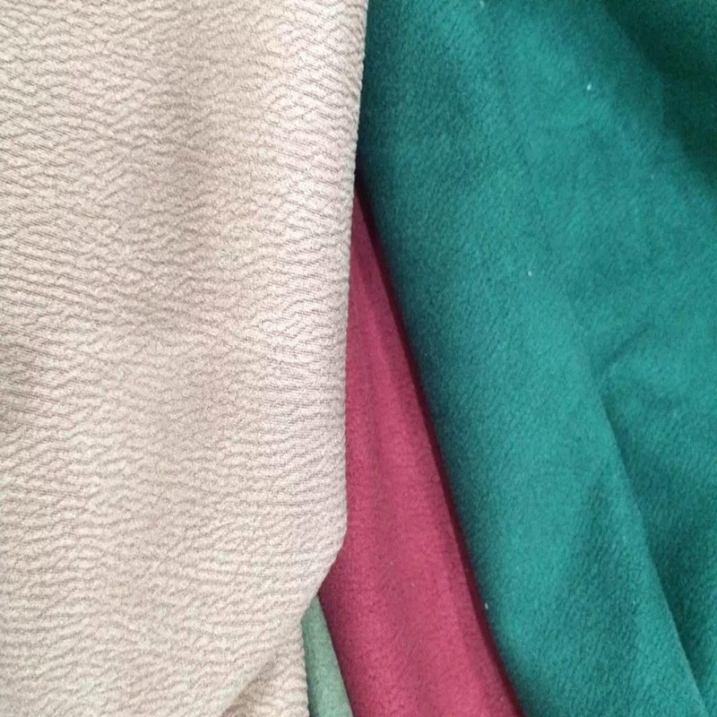 厂家直销秋冬款针织象皮绒服饰面料夹克上衣外套连衣裙时装面料