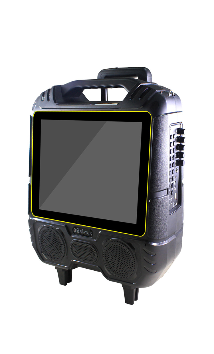 金正l-14a广场舞音响带显示屏蓝牙便携视频播放器移动拉杆户外19