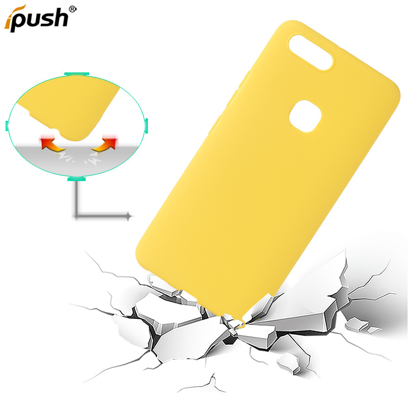 ipush vivo x20无合模线手机壳 x21i四行位磨砂tpu素材 厂家直销