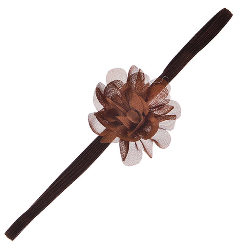 欧美热销发饰 宝宝细带子弹力雪纺发带 婴儿头花头饰 外贸货源批