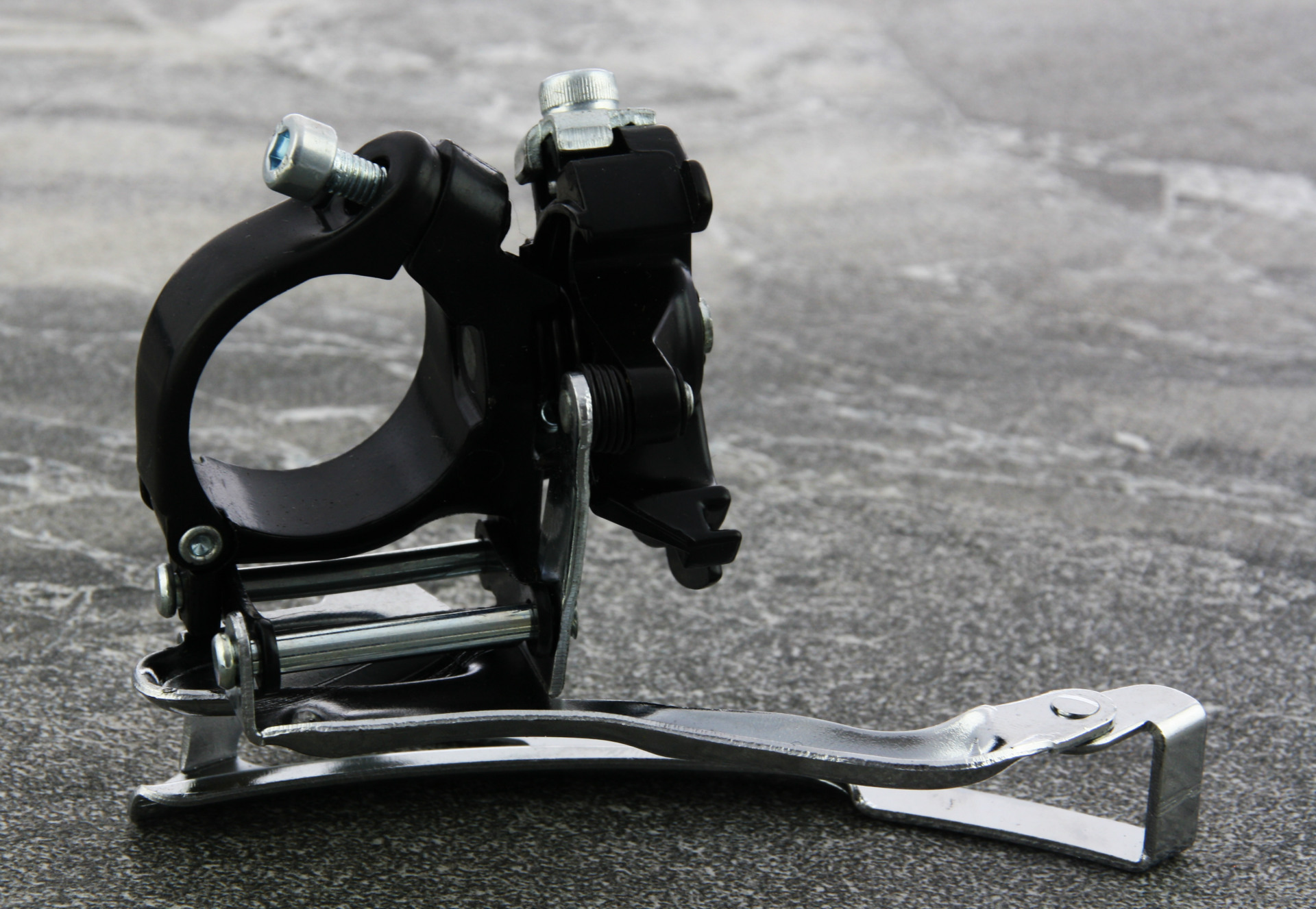 批发31.8/28.6铝合金管夹前拨qb1003 山地车公路车自行车配件