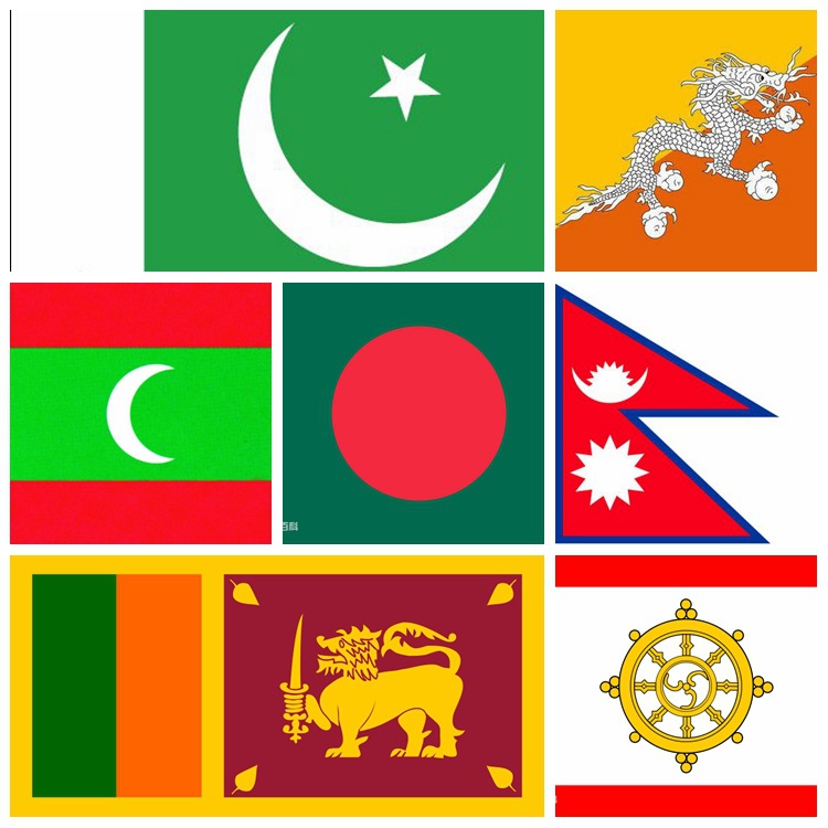 南亚国旗图片
