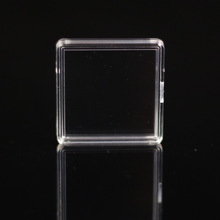 30*30方形PS全透明高档艺术金条银币收藏收纳塑料展示盒 高品质