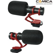科唛VM10第二代全金属迷你麦克风通用于手机/运动相机/微单 红色