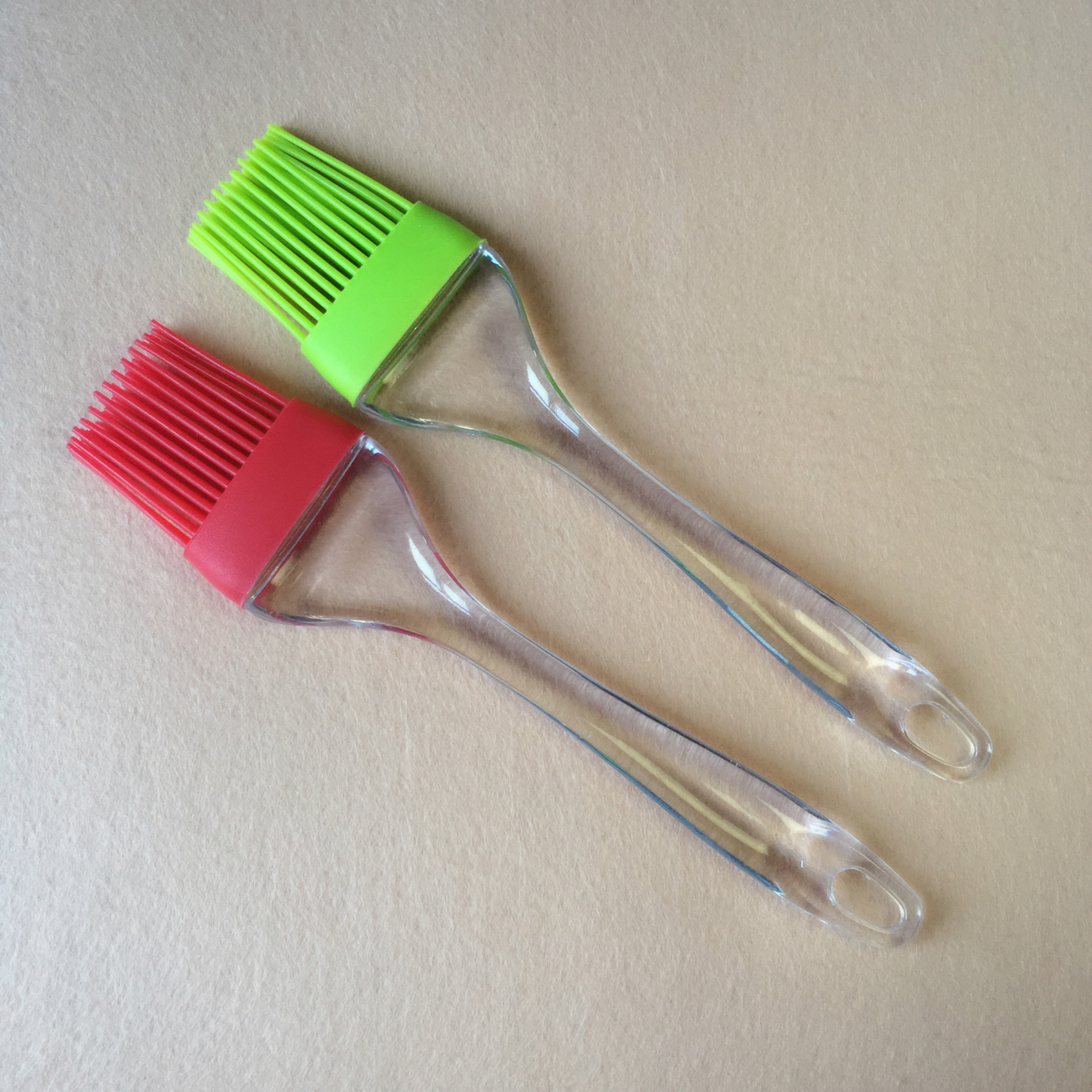 厂家供应 大号硅胶毛刷烧烤刷bbq 烘培diy耐高温硅胶刷