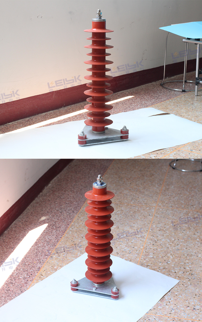 雷一 电气化铁道保护用高压复合 氧化锌避雷器 hy10wt-41/115