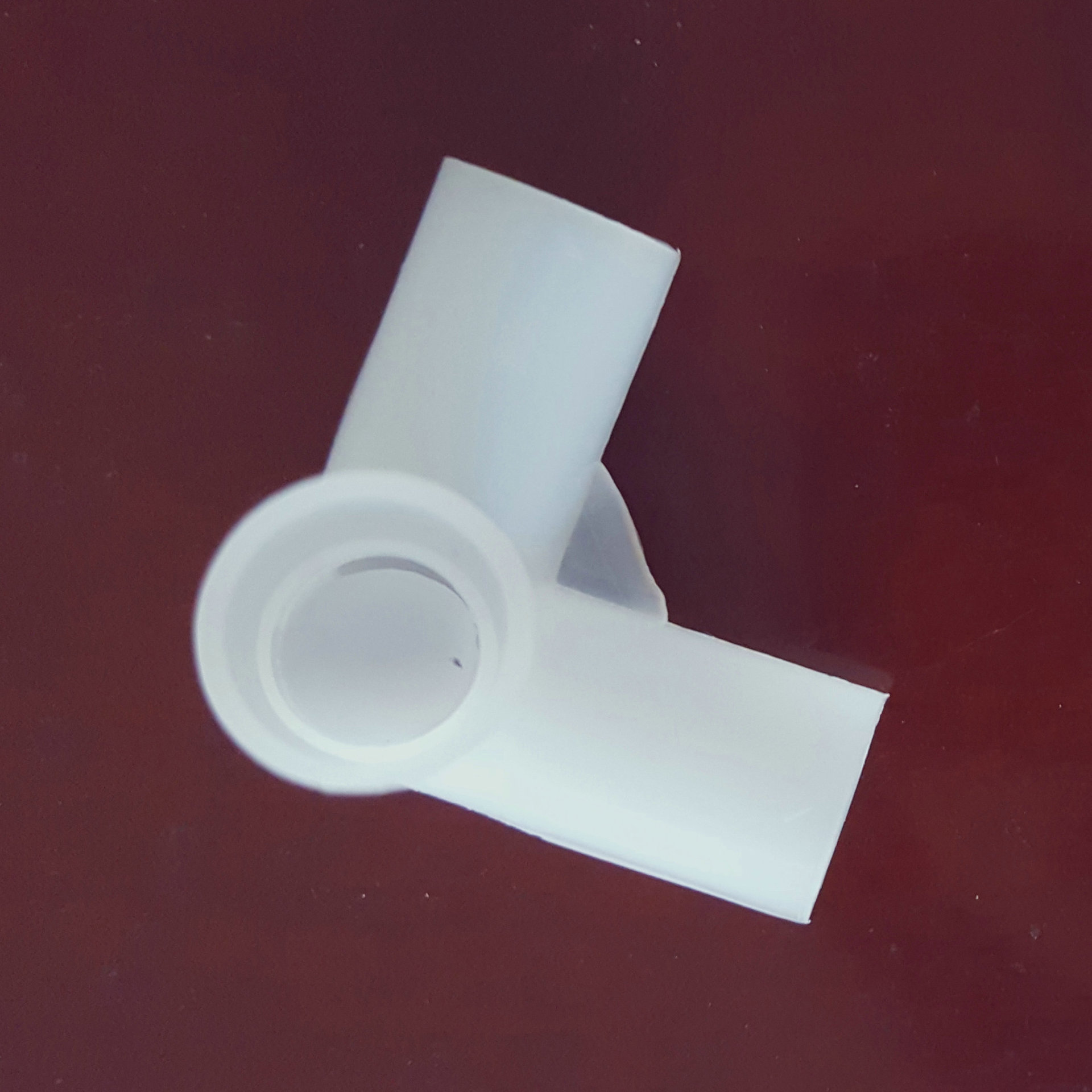 厂家供应 塑料三通接头 12mm三通接头78度塑料帐篷配件印第安帐篷