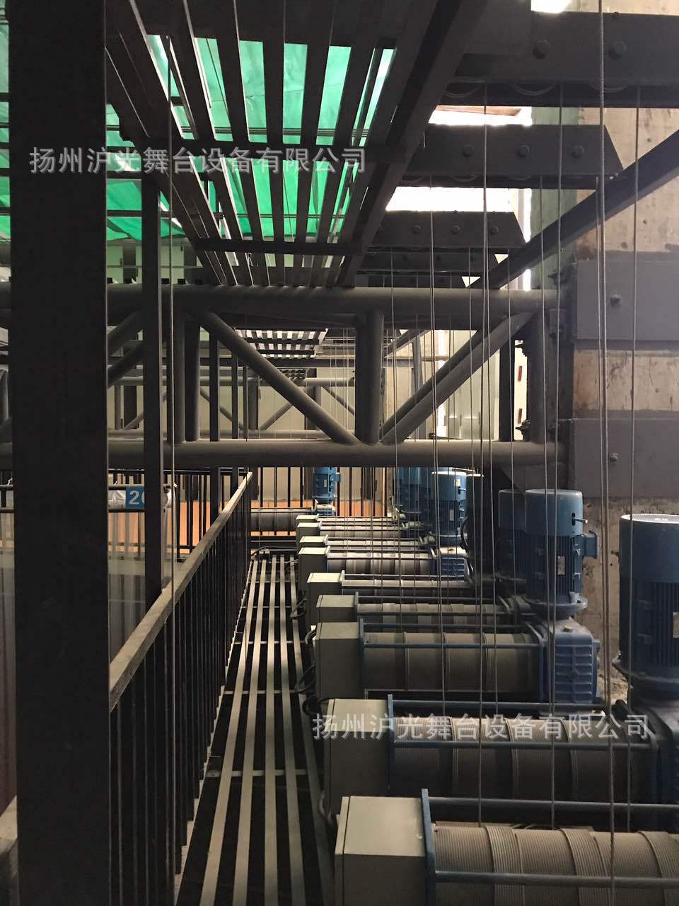 专业舞台机械 灯光吊杆 报告厅阻燃幕布 电动对开大幕厂家直销