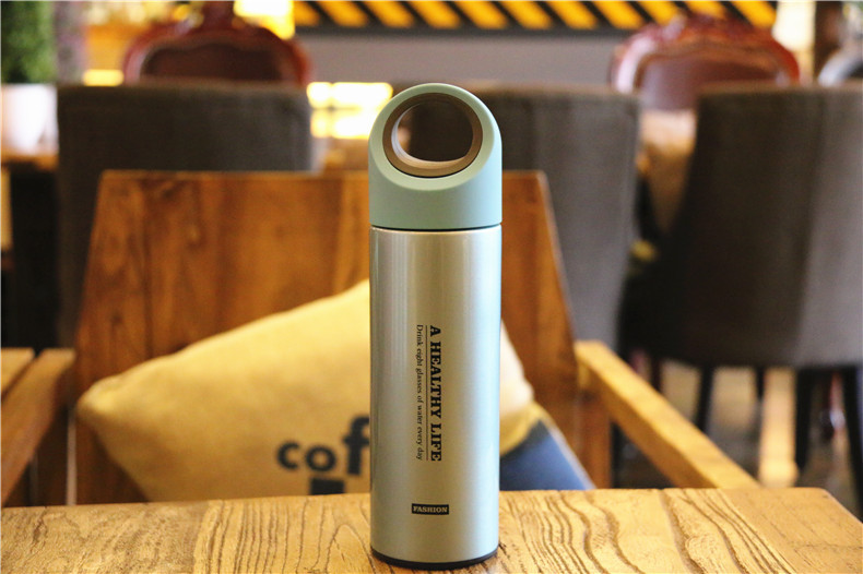 创意纯色304不锈钢真空保温杯男女情侣迷你个性大容量保温杯