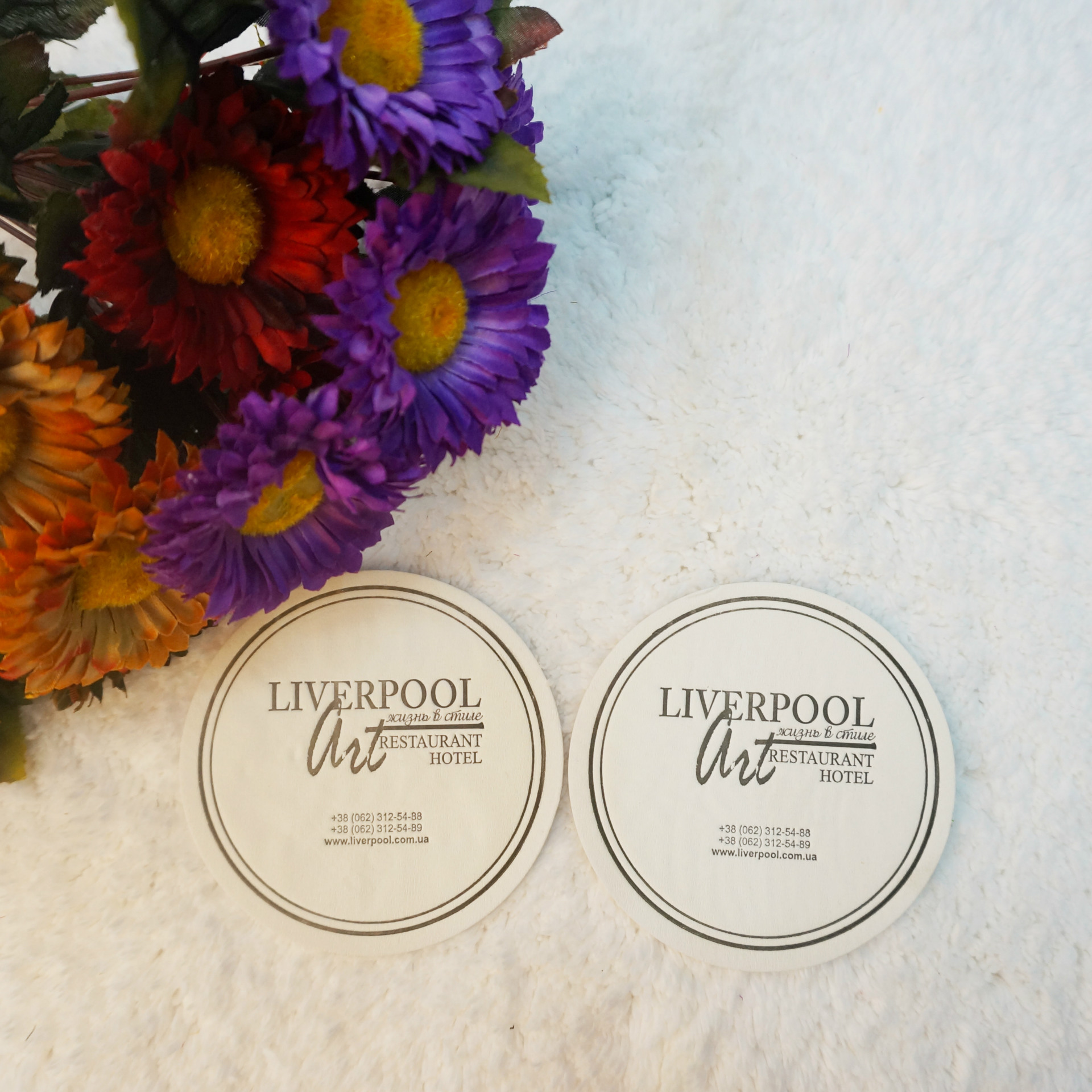 酒店用品批发一次性茶杯玻璃杯杯垫可定制酒店logo【全部免邮】