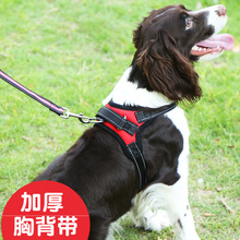 中小型犬柯基拉布拉多宠物胸背带牵引绳背心式狗绳宠物用品