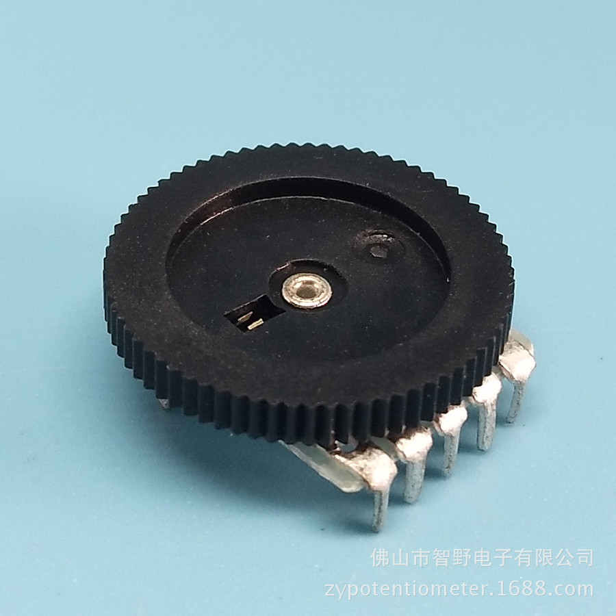 厂家供应优质16*2双联拨盘转轮电位器音量旋钮