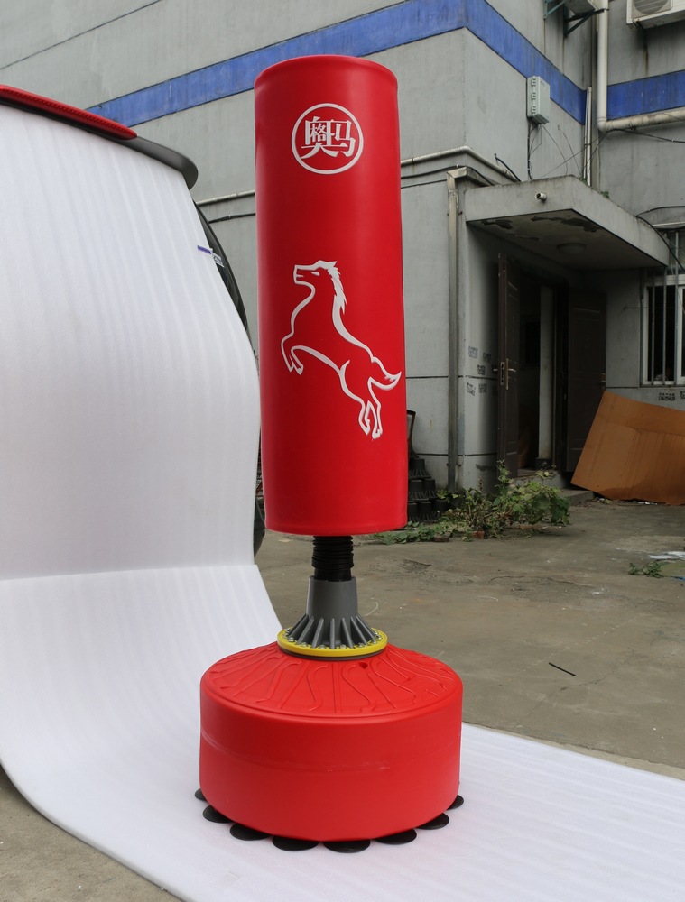 b厂家销售单段硅胶沙袋/拳击沙包/立式不倒翁家用健身沙袋