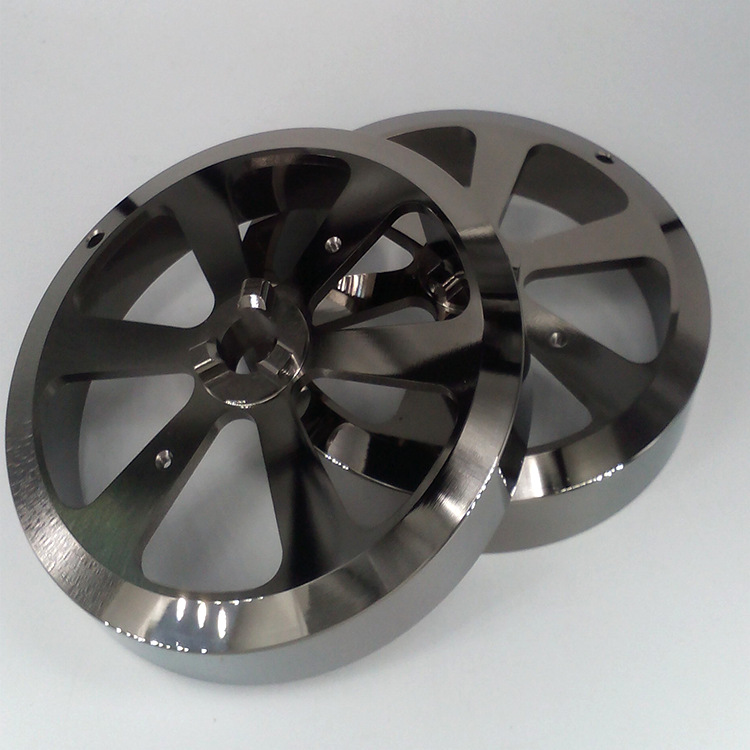 水镀加工厂电镀枪色加工铝合金表面处理电镀枪黑色五金电镀镀枪色-阿