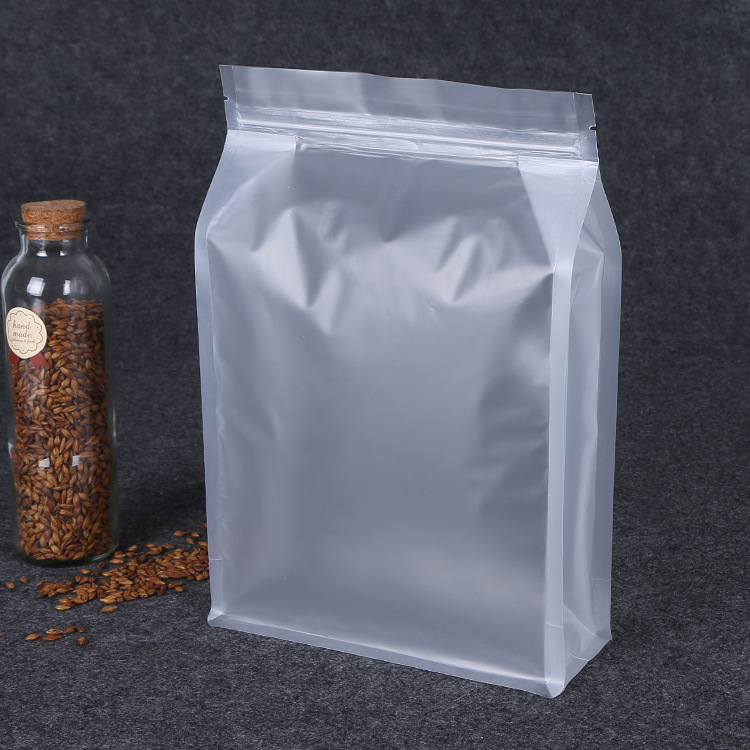 批发磨砂自封袋 八边封食品包装袋 红枣包装塑料袋 来样定做