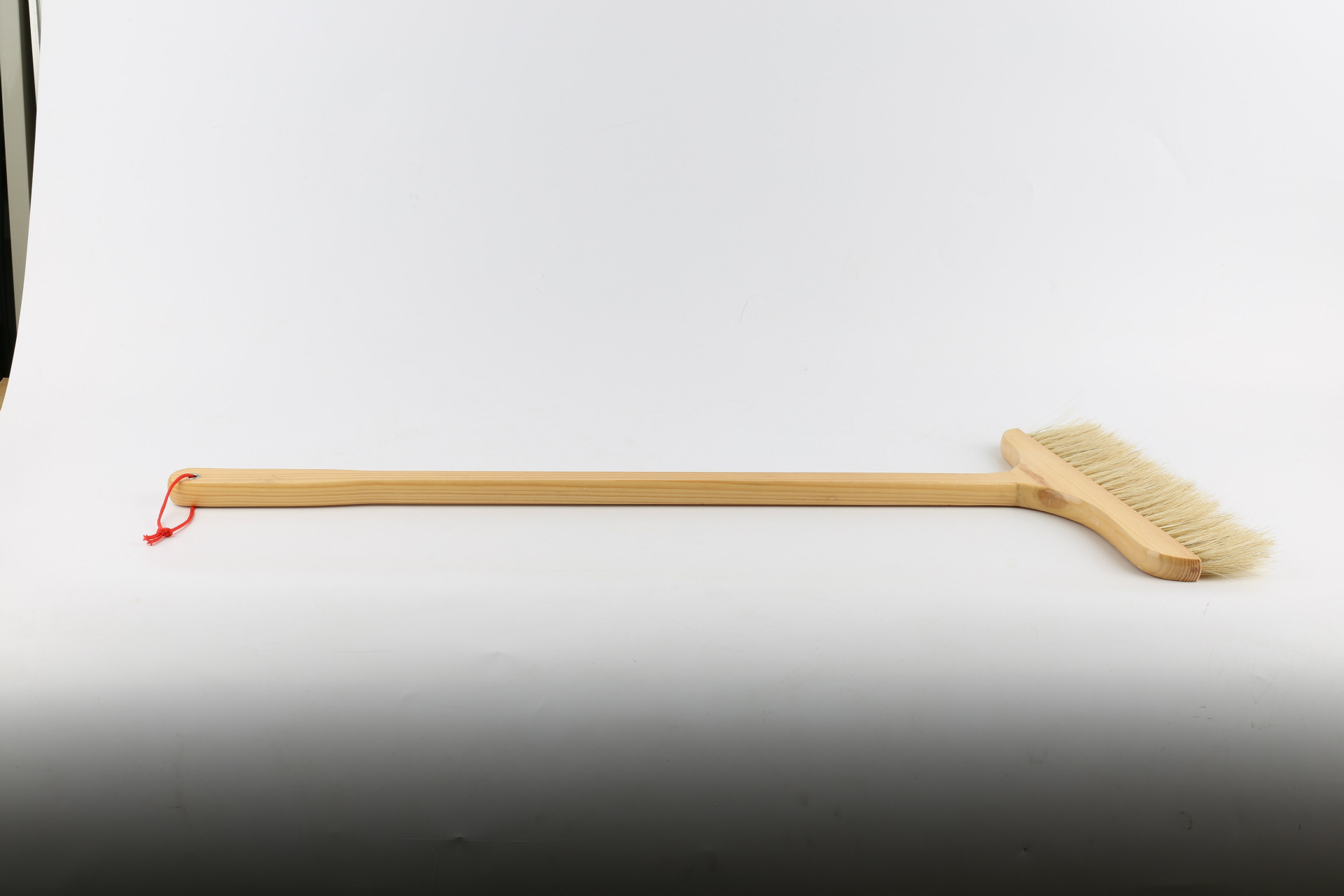 除灰尘笤帚 百分百纯猪鬃扫把 不伤木质地板 实木手手柄 厂家清货