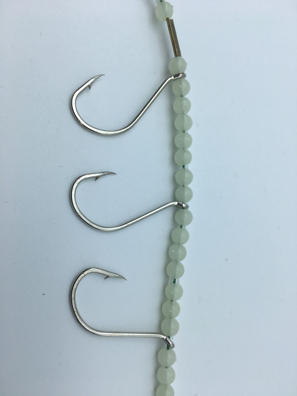 夜光带鱼章鱼鱿鱼串钩5钩钓刀鱼乌鱼带钢丝拟饵鲈鱼路亚海钓鱼钩