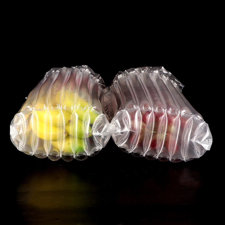 气柱袋又称缓冲气柱袋,充气袋,是使用自然空气填充的新式包装