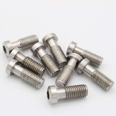 厂家供应 不锈钢内六角半牙螺丝 专业加工定制304非标半牙螺丝