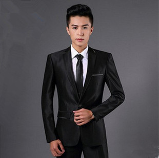 男士礼服新郎伴郎西服套装 韩版修身男式休闲小西装 男职业装批发
