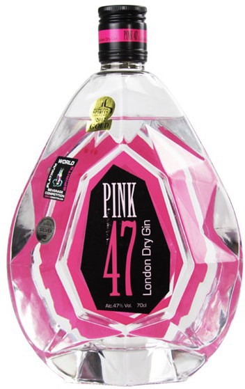 gin pink 粉红色47金酒 英国原装进口 杜松子酒