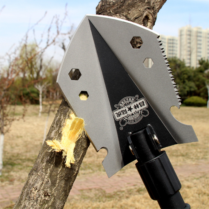 昌林1608 工兵铲 户外 多功能 兵工军工 锰钢铁锹 军锹 折叠钓鱼