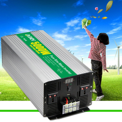 5000w逆变器纯正太阳能光伏逆变器12v24v48v转220v110v冰淇淋机