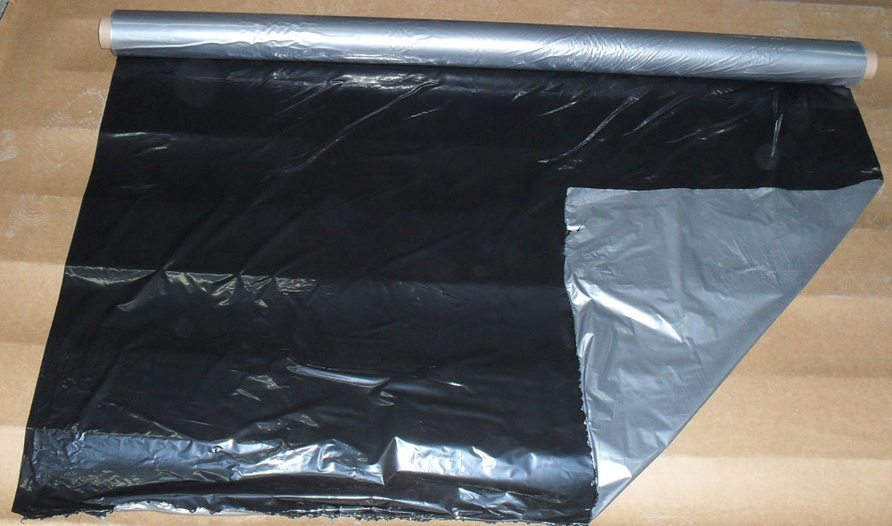 银黑双色农用反光保湿防草草莓地瓜专用黑地膜塑料膜地膜