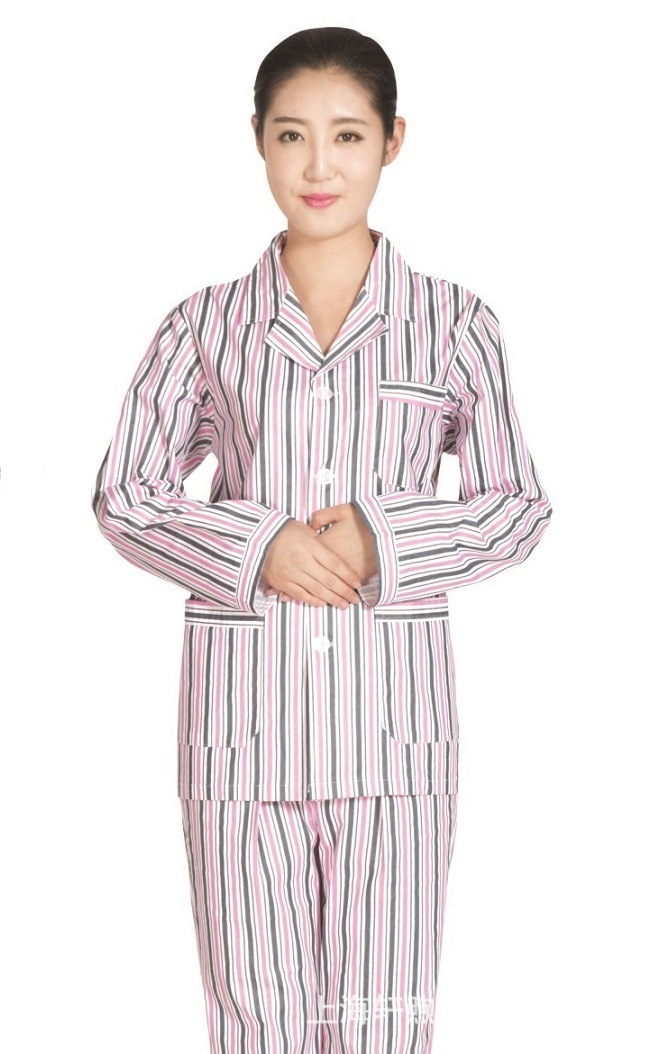 包邮医用纯棉男女病号服 病员服 病人套装长袖 病房服套装