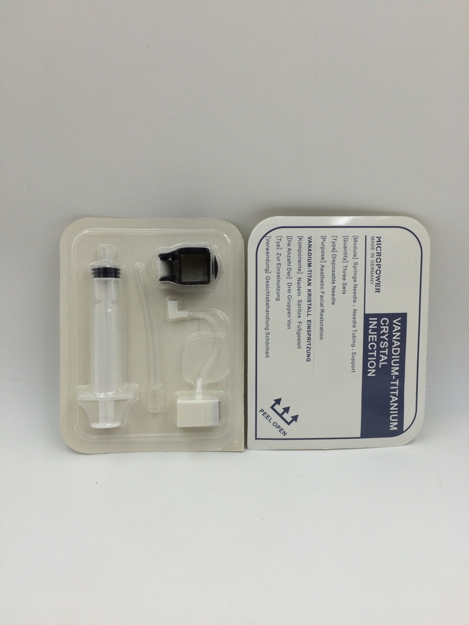 微动射频钒钛无针水光仪器原装第三代钒钛无针水光针头耗材配件