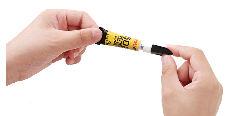 国强小百货 502胶水透明快干强力胶 粘塑料金属玻璃陶瓷修补粘合剂补