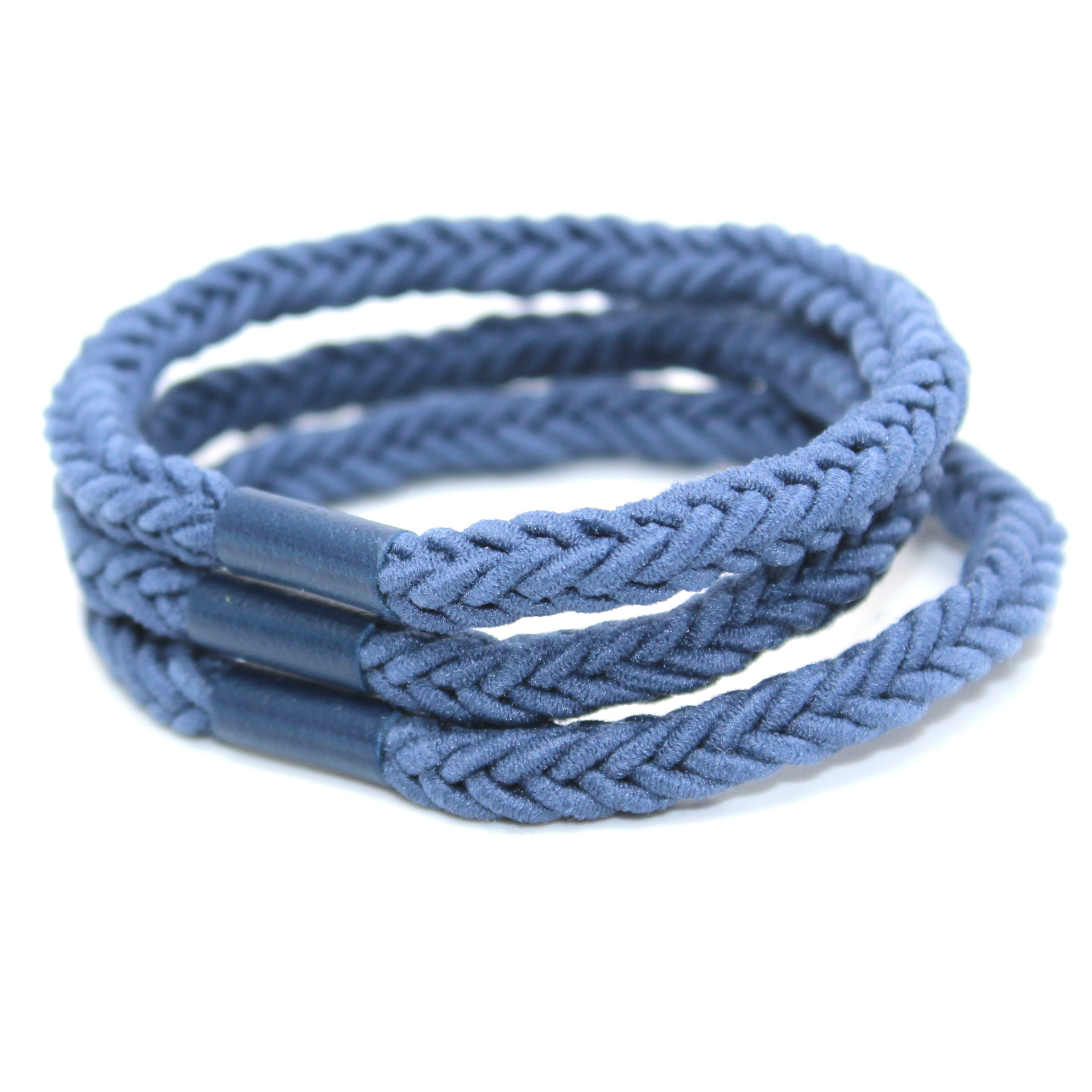 简约编织麻花辫橡皮筋发圈加粗基础款韩国头绳发绳头饰发饰扎头发