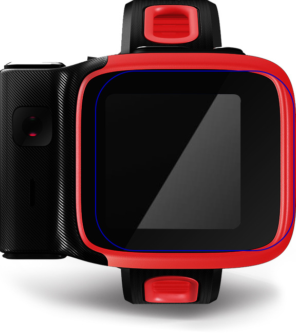 适用于糖猫teemo star高铝钢化玻璃手表膜糖猫star全屏高铝保护膜