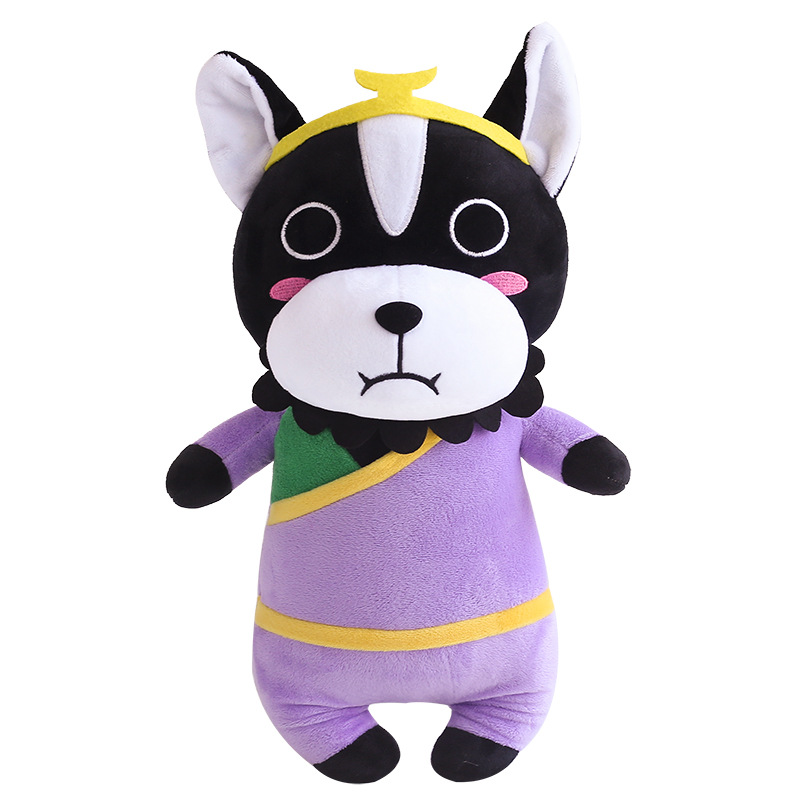 厂家批发竹炭卡通变身狗公仔哈士奇毛绒玩具年庆公司活动