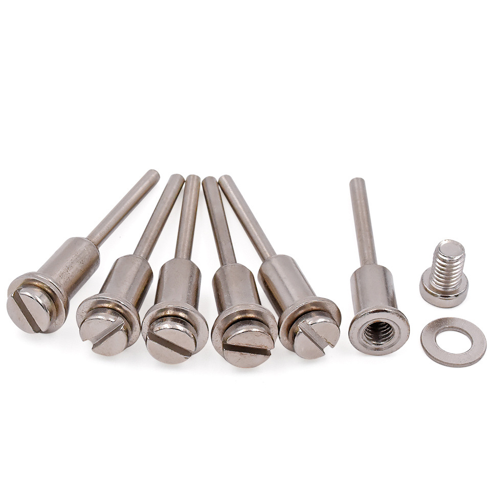 电磨配件高速钢小锯片连接杆6mm 3mm 3.17mm柄 量大批发 厂家直供