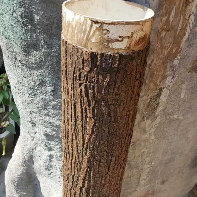 厂价直销仿真树皮硅胶软树皮包水管包柱子墙面装饰树皮