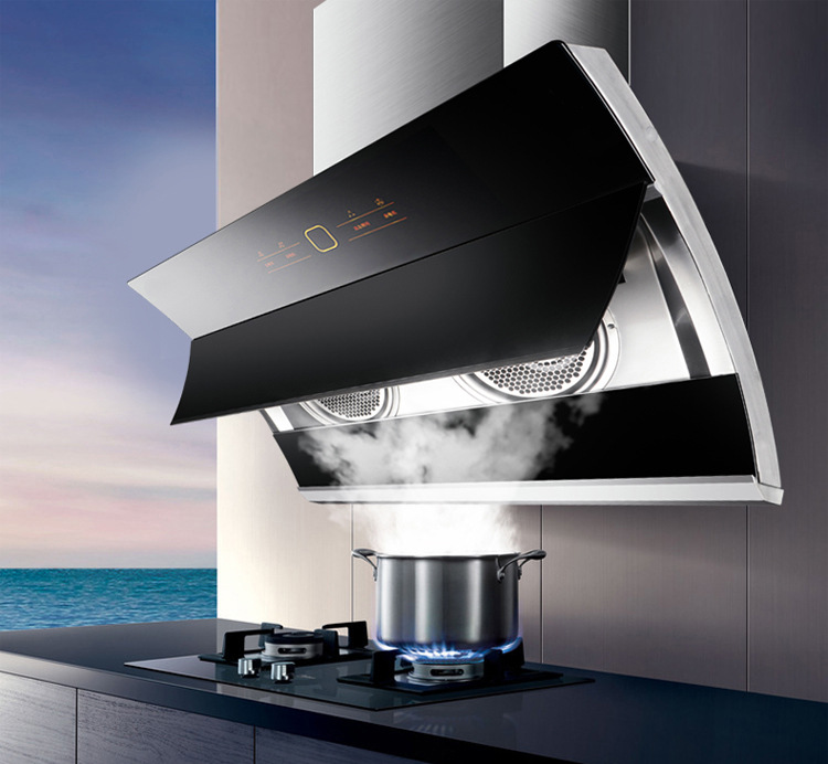 双电机抽油烟机特价侧吸式吸油烟机家用排抽烟机自动清洗大吸力