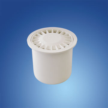 中塑pvc地漏 pvc-u高深地漏 pvc阳台地漏 上海pvc地漏批发